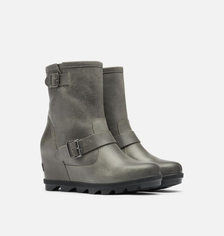 Wedges Sorel Mujer - Joan Of Arctic™ Ii Moto Boot Gris - 48720-MGRA